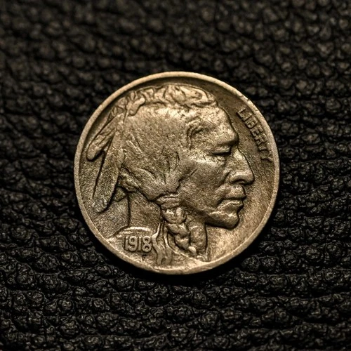 (ITM-7640) 1918-D Buffalo Nickel ~ Very Fine (VF) Cndtn ~ COMBINED SHIPPING!