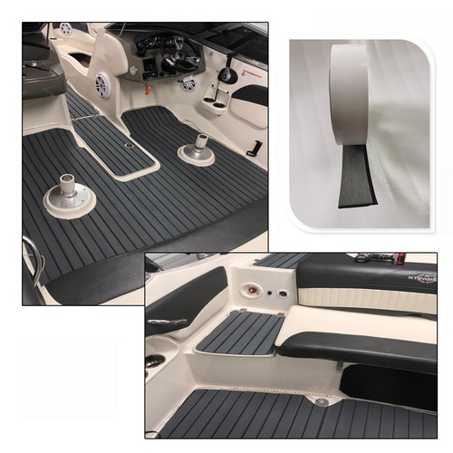Boat Flooring Mat EVA Foam Marine Teak Decking Border Stripes for Yacht Pontoon - Picture 36 of 65