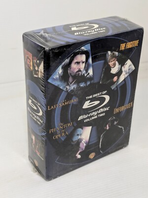 The Best of Blu-ray Disc Volume Two 2 Last Samurai  Fugitive  Unforgiven Phantom