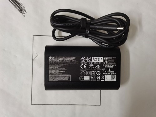 Genuie 20V3.25A For LG Gram 16T90R-K.ADB9U1 i7-1360P 2023 Laptop 65W AC Adapter - Afbeelding 1 van 7