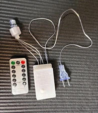 8 Modes EK-04 Timer remote Control For LED String Lights Cable Replacement US