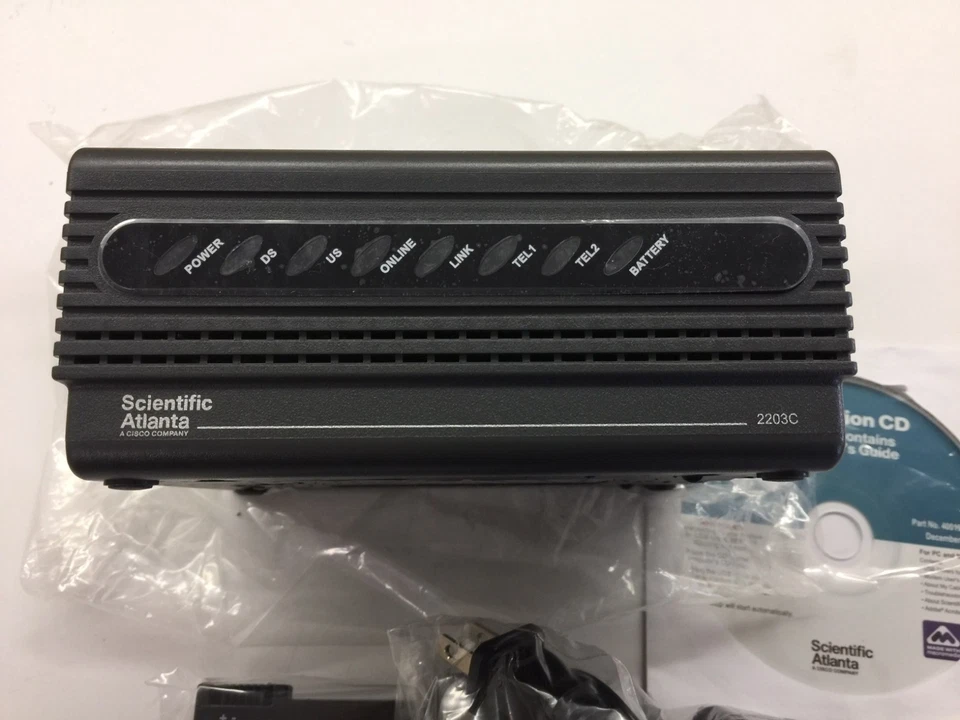 Model DPC2203C voice over Internet Protocol (VoIP) Cable Modem - Image 2 of 4