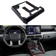 For 2024-2025 Toyota Tacoma Carbon Fiber Gear Shift Panel Cover Trim Accessories