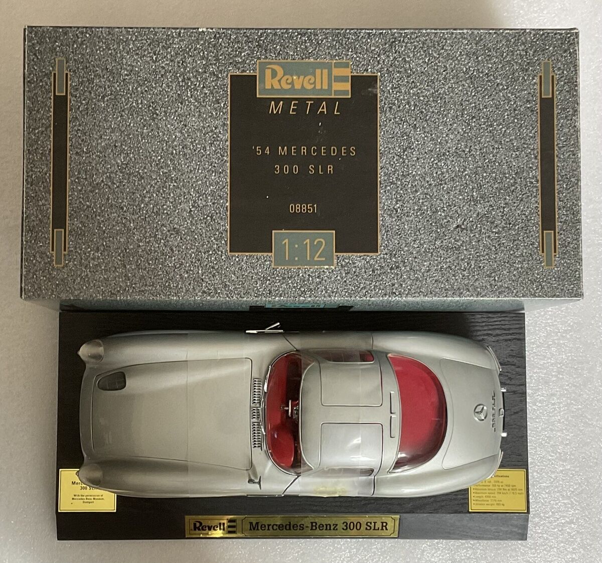 REVELL METAL 1/12 SCALE '54 MERCEDES BENZ 300 SLR RARE! | eBay REVELL METAL 1/12 SCALE '54 MERCEDES BENZ 300 SLR RARE! | eBay