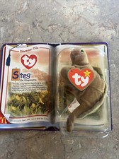 TY STEG The Stegosaurus 1994 Mc Donalds Beanie Baby RARE RETIRED