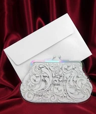 Handbag Shaped Invitation-3 Pieces-Includes Invite, Overlay & Envelopes # 2577