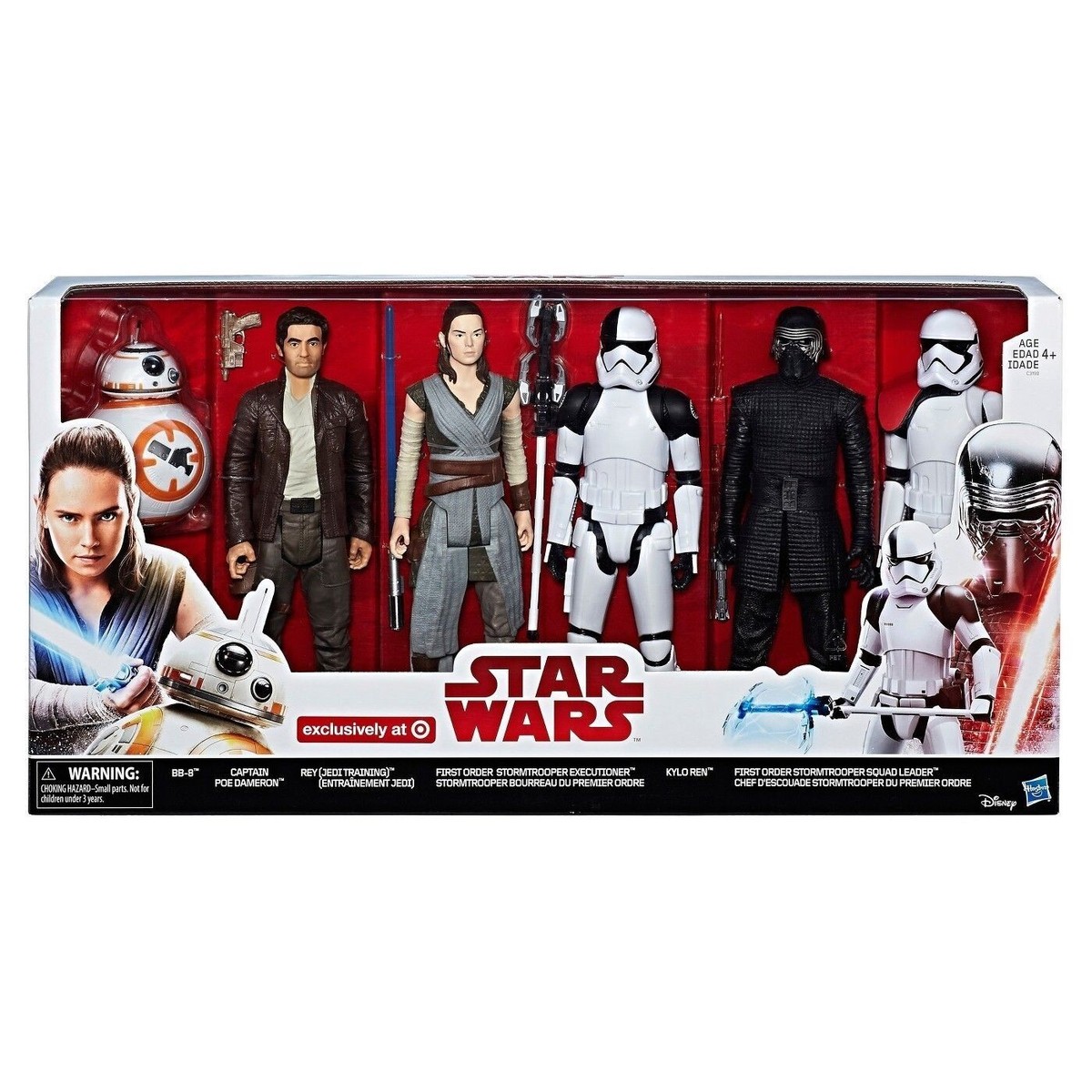 STAR WARS フィギュア 11体セット Disney Star Wars: The Last Jedi 12