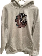 UND North Dakota Fighting Sioux Hoodie Sweatshirt Men’s XL