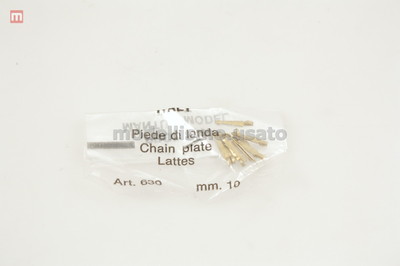 10 Mantua Model 36300 Piede di landa 10 mm Brass Port Hinge modellismo