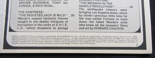 MARVEL SUPER ACTION #1 January 1976 The Punisher Early Appearance Mockingbird - Picture 18 of 18