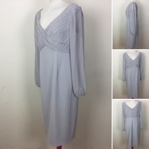light grey occasion dress