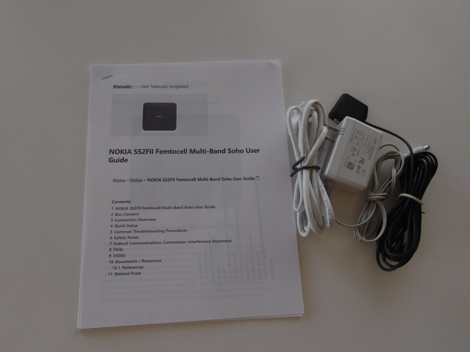 At T 4g Lte Cell Booster Nokia Ss2fii Femtocell Microcell Multi Band