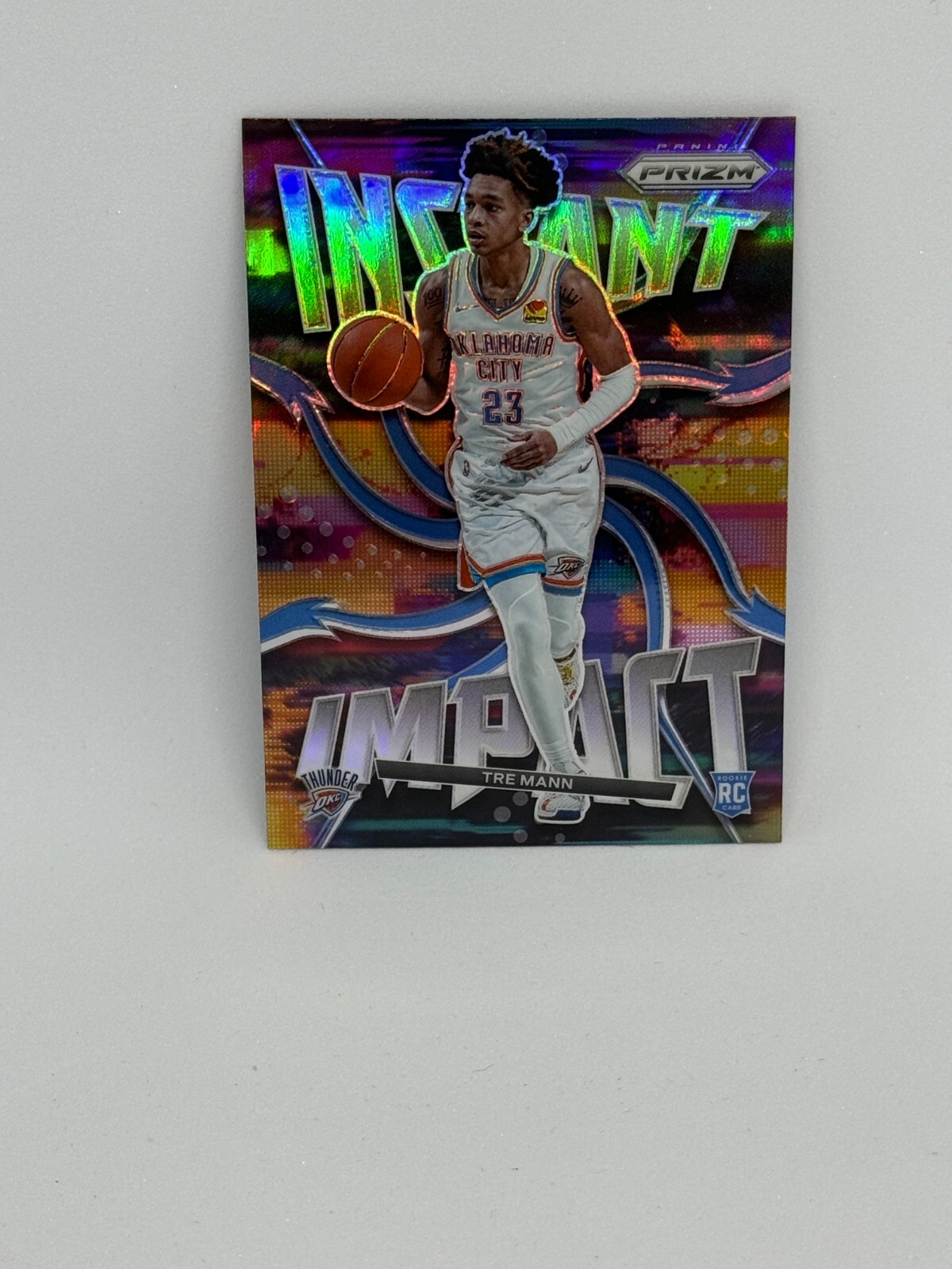 2021-22 Panini Prizm Tre Mann 15 Instant Impact Rookie Insert SILVER PRIZM