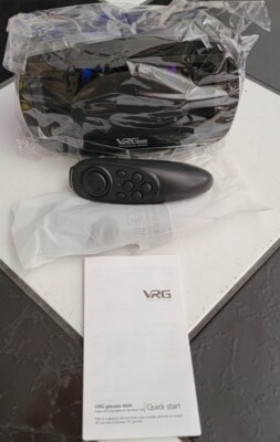 NEWSTYP 5~7Inch VRG Pro 3D VR Glasses Virtual Reality Full Screen Visual Wide-An