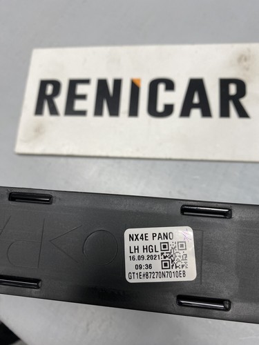 Hyundai Tucson 2021-23 Left Roof Rail Black. Genuine OE Part: 87270N7010 - Picture 15 of 24