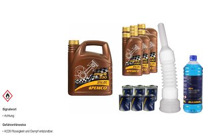 12L PEMCO iDRIVE 230 10W-30 Motoröl API SN/CH-4 ACEA A3/B3 inkl Additiv Schlauch