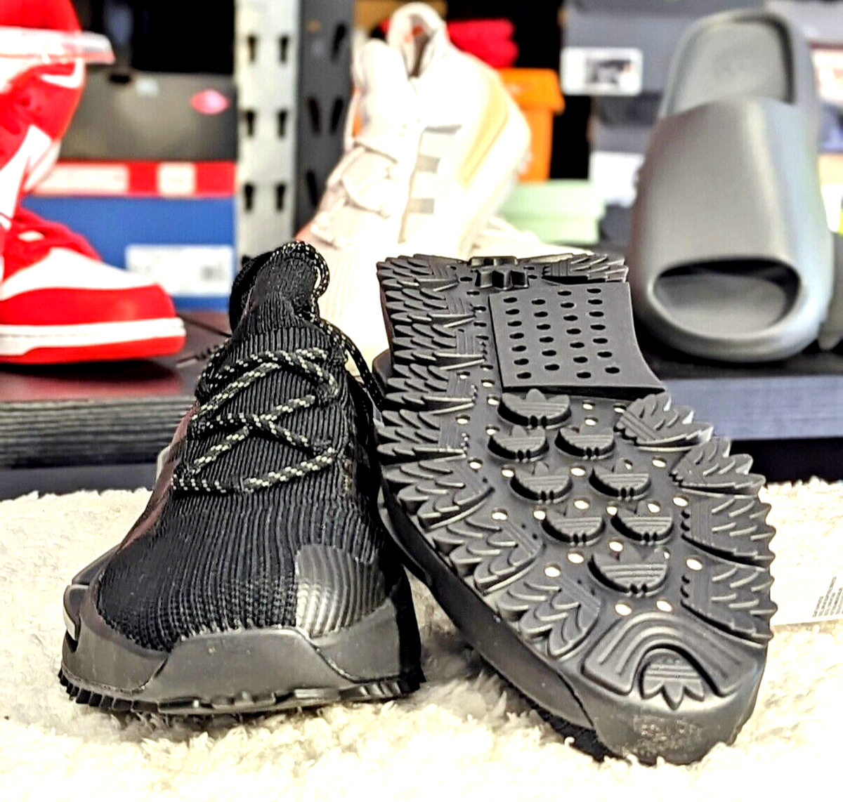 TOMOWORKS ADAPT ブラック Men's XR-1 Dynamic Natural Fit Alloy Toe Work Sneaker