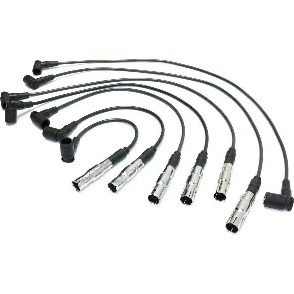 Juego de 6 cables de bujía nuevos para Mercedes 190 Mercedes-Benz 300E 190E 300SE Foto 3 de 4