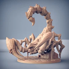 Giant Scorpion Artisan Guild - Fantasy Dungeons and Dragons Miniature Tabletop 
