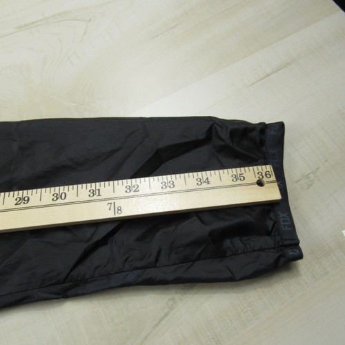 Fox Racing Jacket Mens Large Black Windbreaker Full Zip Pockets Lightweight Vent - Picture 19 of 21