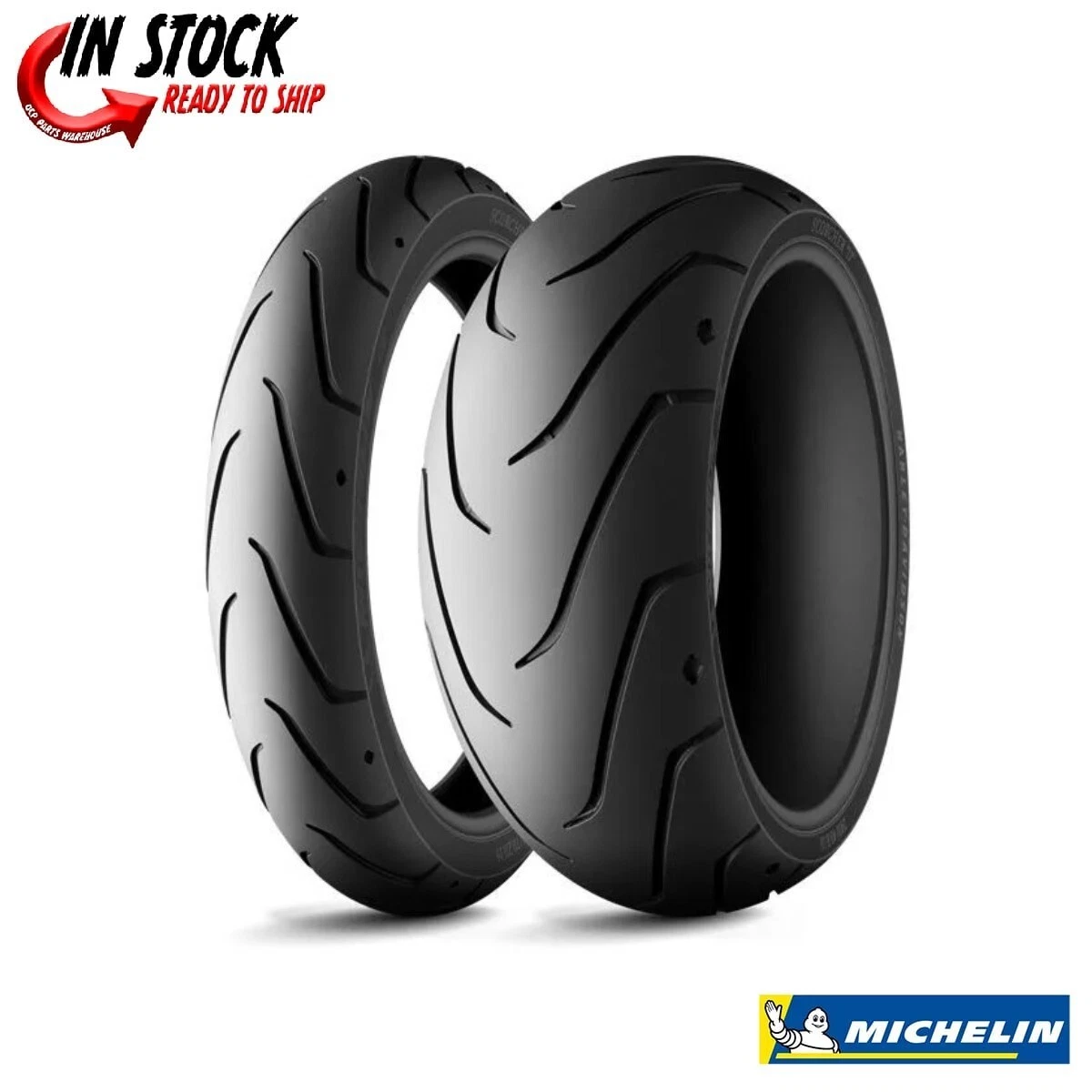 Michelin 120/70ZR18 & 150/60ZR17 Scorcher 11 Tires 11-17 Harley