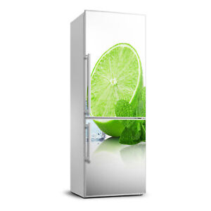 Selbstklebend Kühlschrank Tür Aufkleber für die Küche Lebensmittel Limette 
