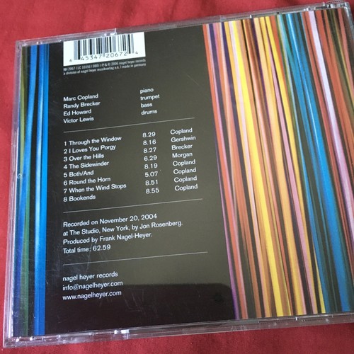 Both/And Marc Copland Jazz Piano CD 2006 Michael Brecker Trumpet Nagel Heyer - Picture 2 of 2