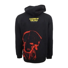 WEEKND XO PULLOVER HEAVYWEIGHT  NO DRAWSTRINGS BLACK HOODIE