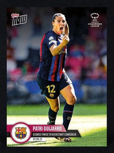 2022/2023 TOPPS NOW UEFA CHAMPIONS LEAGUE WOMEN - SERIE / LISTE - Bild 6 von 9