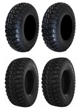 New Complete Set of GBC Mongrel Tires  - 2004-2005 Can-Am Traxter 500 XL