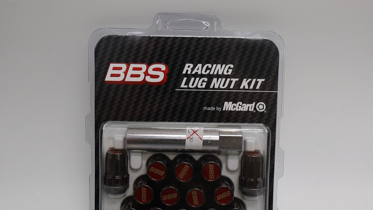 再値下げ BBS レーシングラグナット M12 ピッチ1.25 BBS 正規品【BBS】レーシングラグナットキット ○ブラック×レッド