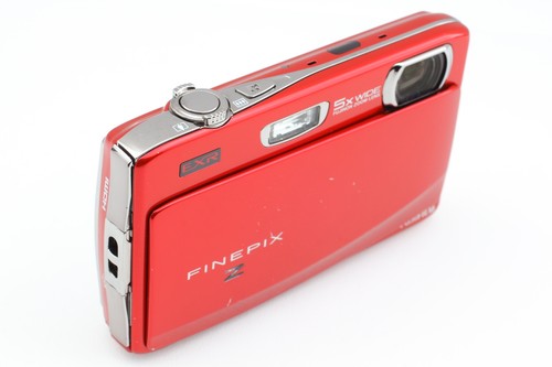 ⏯FUJIFILM Finepix Z900EXR Digitalkamera 16,0 MP rot 5x Zoom Exc+5 aus JAPAN - Bild 3 von 13