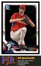 2018 Bowman Chrome #BCP129 Kyle Young Philadelphia Phillies  Buy 4 - 35% Off