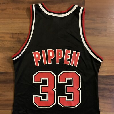 【USED 】シカゴブルズ　ゲームジャージ　ピッペン　33 BULLS NBA Vintage Chicago Bulls Scottie Pippen #33 Basketball NBA Champion