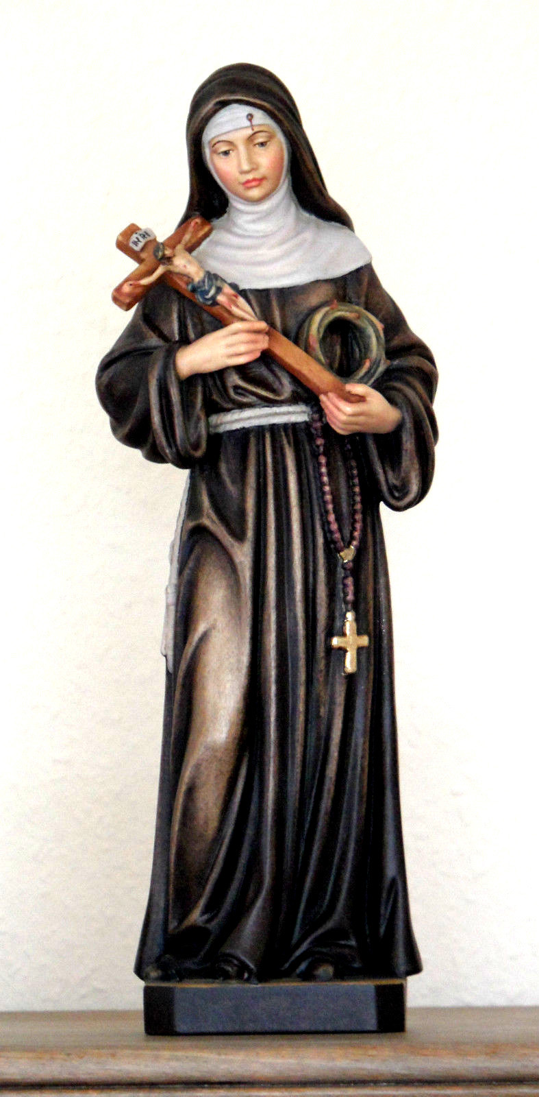 Holy Rita, Heilige Rita 30 cm Holz, woodcarving | eBay.de