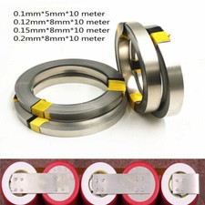 10M 18650 Li-ion Battery Nickel Sheet Plated Steel Belt Strip Spot Weld Connect