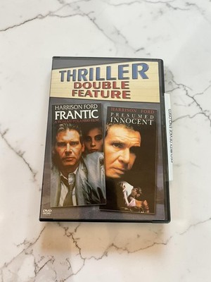 Frantic / Presumed Innocent DVD Double Feature Harrison Ford Thriller Movies
