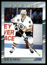 1992-93 Score Young Superstars #22 Joe Juneau