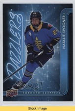 2024-25 Upper Deck PWHL Dazzlers Blue Natalie Spooner #DZ-2 READ 5x5