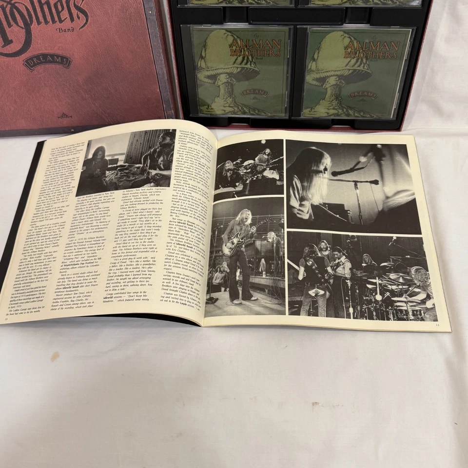 The Allman Brothers Band: Dreams 4xCD Box Set with Booklet - Image 3 of 4