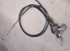 1985-1987 Honda ATC250SX Left Rear Brake Reverse Lever Perch Cables