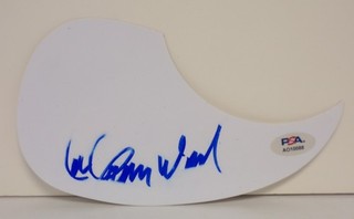 Lee Greenwood Singer AUTOGRAPHED Guitar Pickguard w/ PSA COA 010626WT2 A26