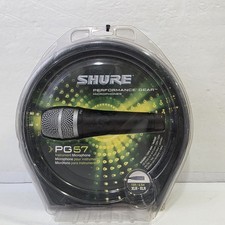 Shure PG57 Instrument Microphone. Performance Gear Microphone Brand New