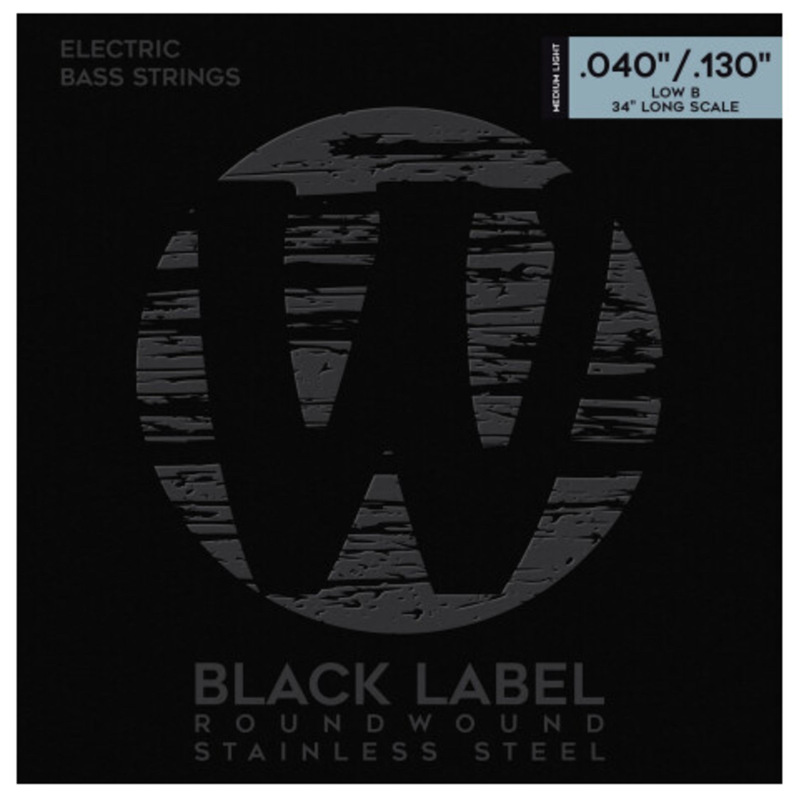 Warwick Bass Saiten5er40-130Black Stainless Steel 5690₽