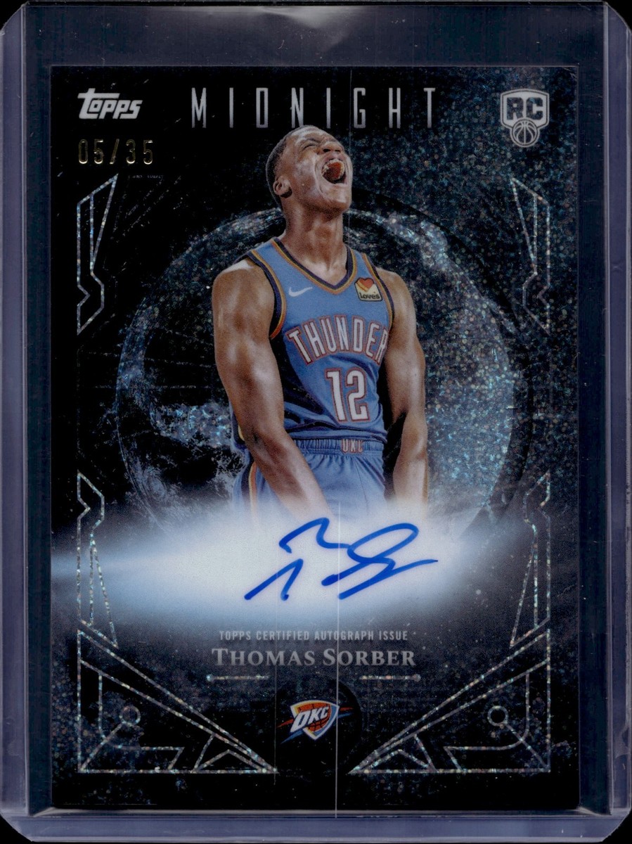 2025-26 Topps Midnight Sun Rookie Signatures Winter Solstice