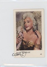 1962 Dutch Gum Serie N Jayne Mansfield #42 0mg4