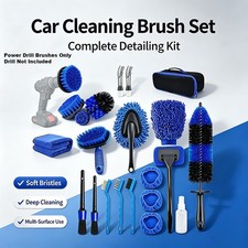 25pcs Cleaning Brush Car Detailing Kit, Car Detailing Brush Set,Car Cleaning Kit