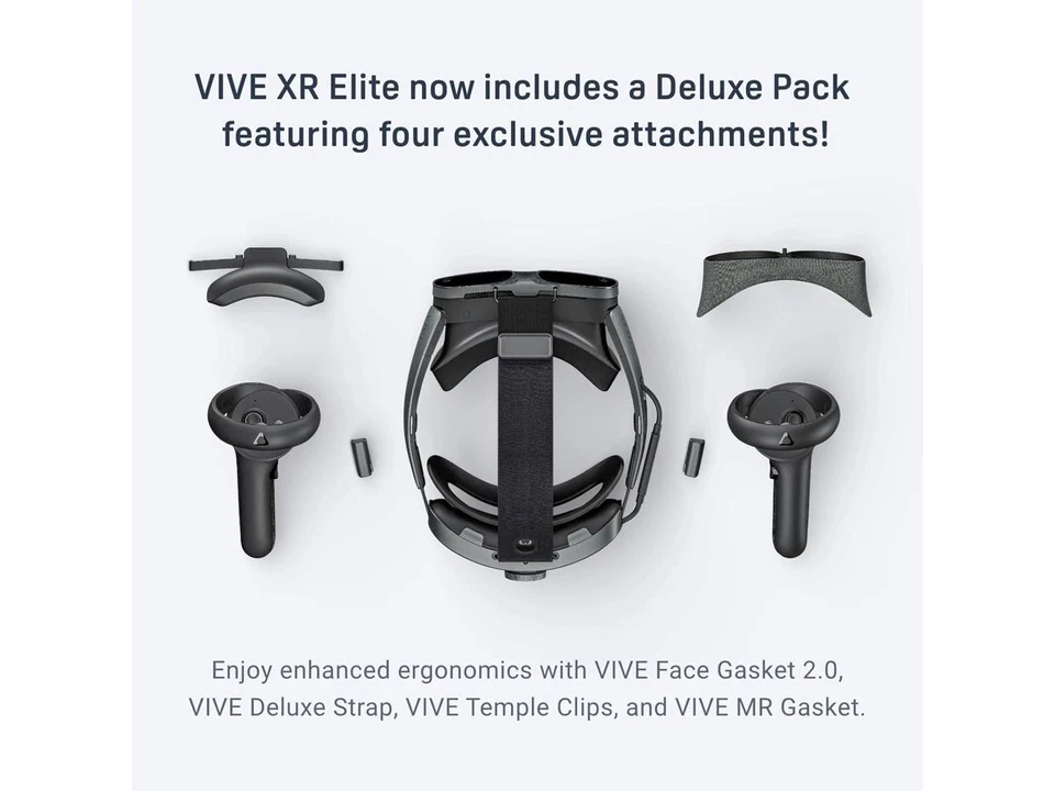 VIVE XR Elite VR Headset with Deluxe Pack - Image 3 of 4
