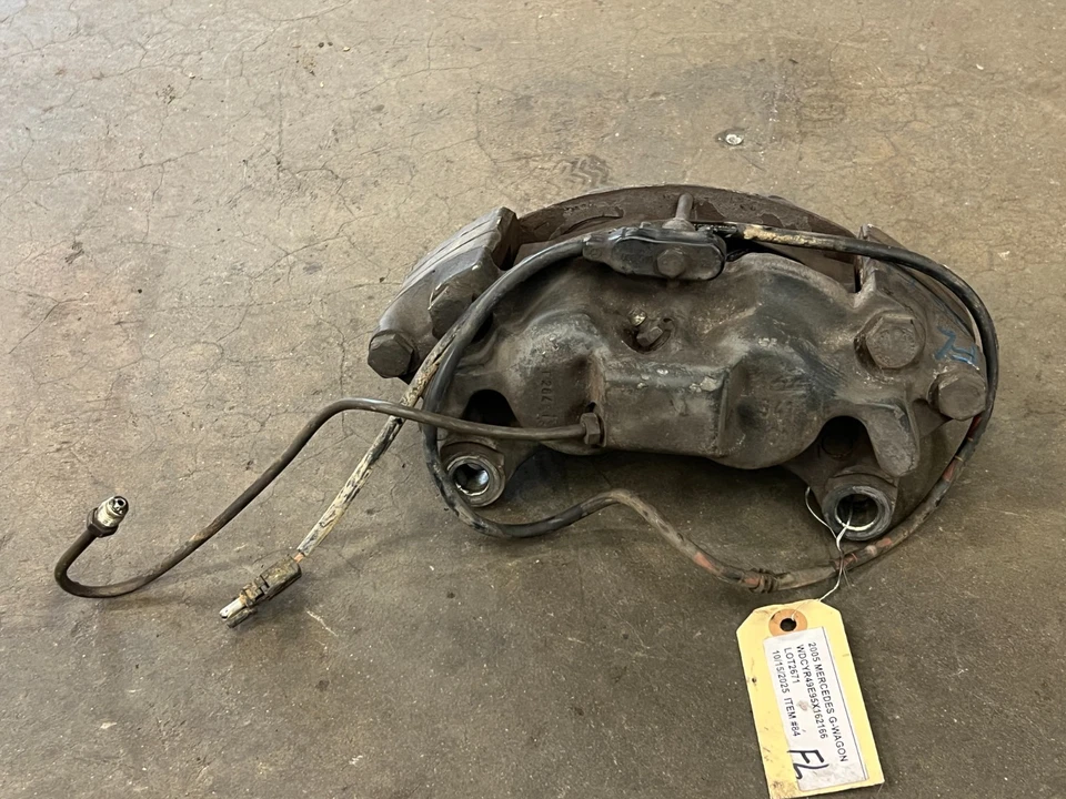 ⭐2002-2012 MERCEDES-BENZ CLASE G PINZA FRENO CONDUCTOR DELANTERO IZQUIERDO OEM LOTE2671 Foto 3 de 4