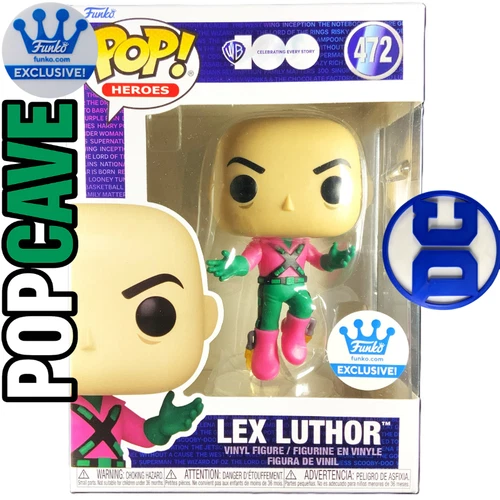 *Vaulted DC UNIVERSE: LEX LUTHOR Funko Web Exclusive FREE SHIPPING w/Protector